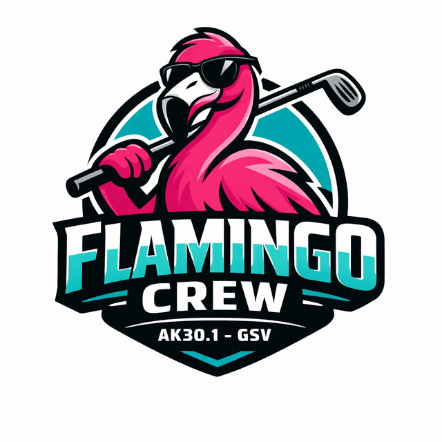 Flamingo Crew Golf Team
